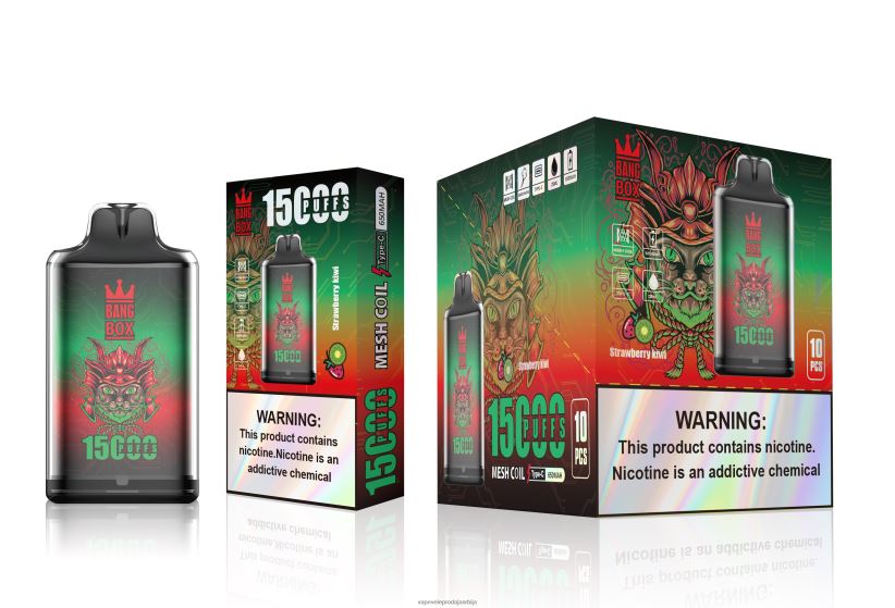 Bang Box с1-15000 пуффс 20HXT4100 - Vape Srbija Cena киви од јагоде