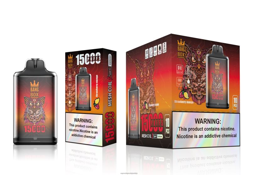 Bang Box с1-15000 пуффс 20HXT4101 - Vape Shop Beograd јагода манго