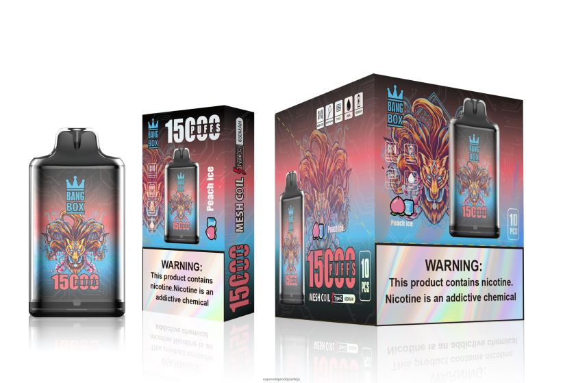 Bang Box с1-15000 пуффс 20HXT4102 - Vape Shop Valjevo лед брескве