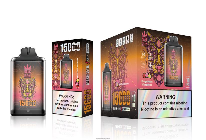 Bang Box с1-15000 пуффс 20HXT4107 - Vape Veleprodaja Srbija манго бресква лубеница