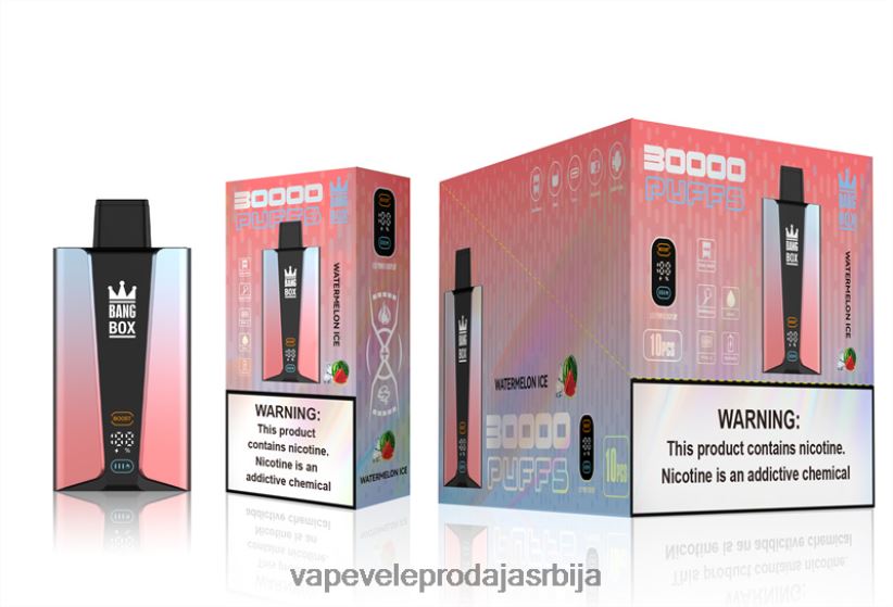 Bang Box Паметни екран са 30000 удисаја 20HXT486 - Vape Shop Valjevo лед од лубенице