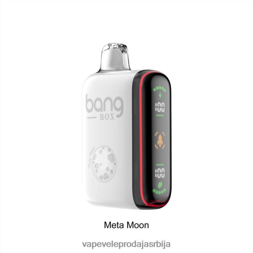 Bang Box 9000-18000 пуффс интелигентни дисплеј снаге 20HXT433 - Vape Veleprodaja Srbija мета моон