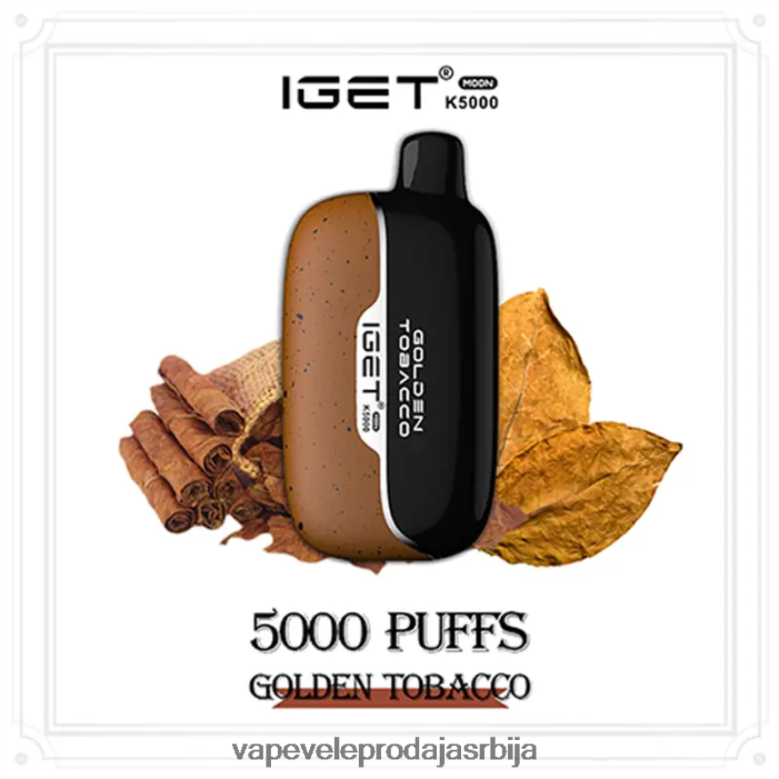 Vape Veleprodaja Srbija J0XF4H1 златни дуван IGET Moon к5000